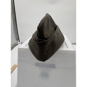 WW2 Vintage US Army Air Corps OD Green Wool Garrison Cap No Piping Size 7 1/8
